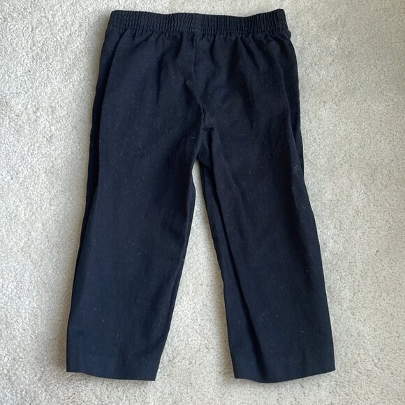 Izod Christmas Reindeer Snowflake Outfit Sweater Vest Shirt Pants Size 24 months - Picture 14 of 16